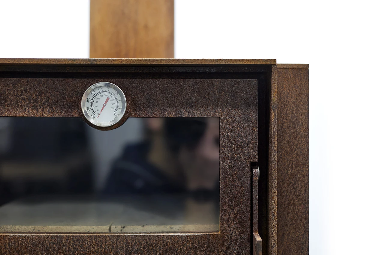 Terrassenkamin Cortenstahl RB73 QUERCUS 3 Terrassenkamin Cortenstahl RB73 QUERCUS – Bild 3