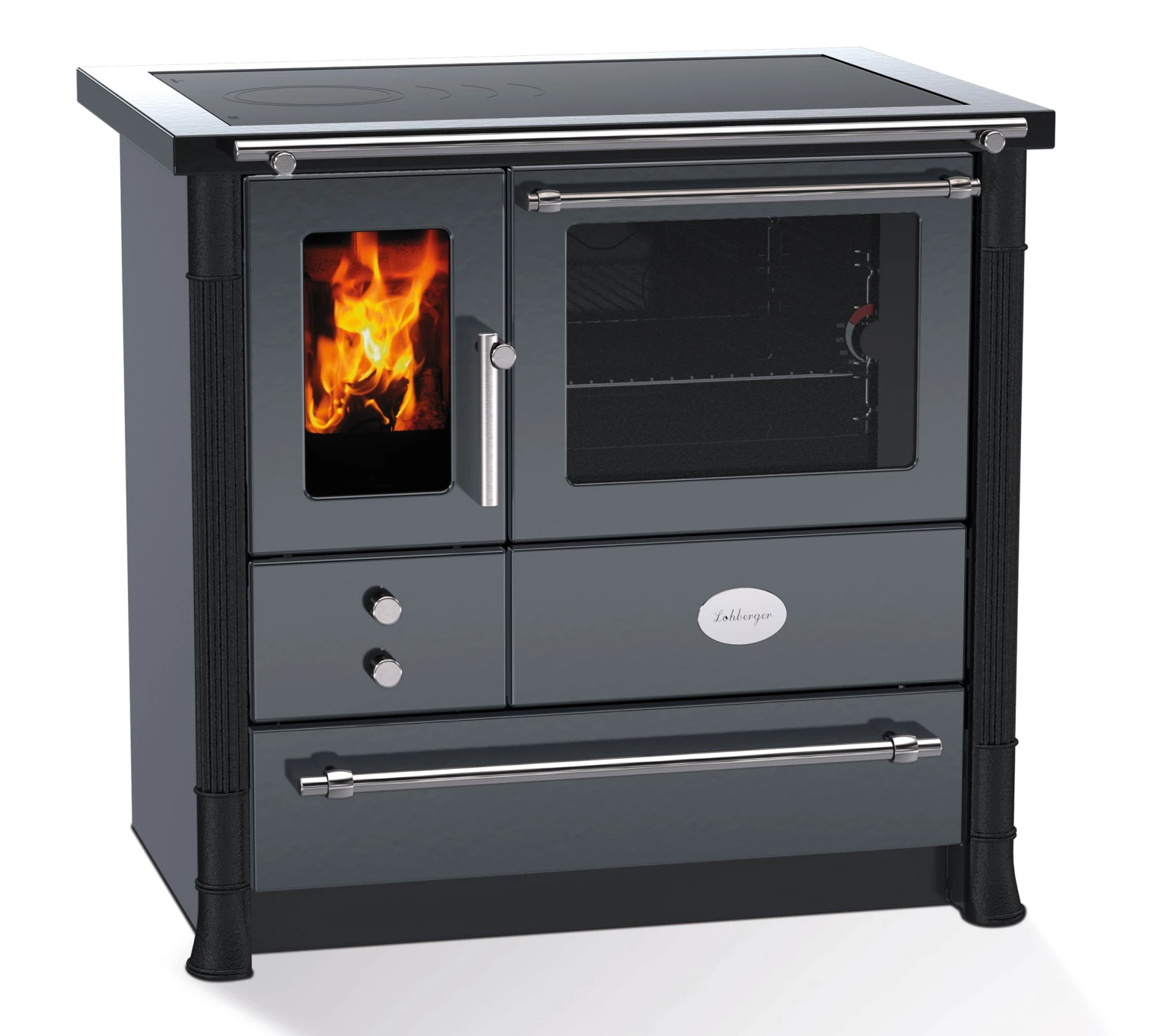 Holzherd Lohberger VARIOLINE SALZBURG LC 80, 7 KW 1 Holzherd Lohberger VARIOLINE SALZBURG LC 80, 7 KW