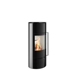 Kaminofen Spartherm SENSO L, 7 KW -GrillMeister Verkaufsgeschäft senso l glas schwarz bedruckt edelstahl geschliffen feuer scaled