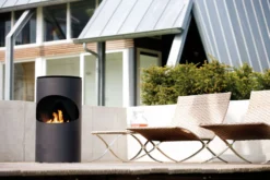 Ethanol Kamin Xaralyn SILO -GrillMeister Verkaufsgeschäft silo bio burner outdoor klein