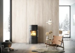 Kaminofen TermaTech TT80 Schwarz, 5,5 KW -GrillMeister Verkaufsgeschäft tt80 black