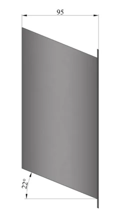 Wandfutter Rauchrohr Stahl Ø 150 Mm Unlackiert, Gewinkelt -GrillMeister Verkaufsgeschäft winkelung 22 gradlx7rzgz4atbol